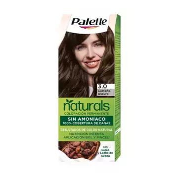 Крем-краска для волос без аммиака Naturals Coloracin Permanente Palette Naturals, цвет castao oscuro