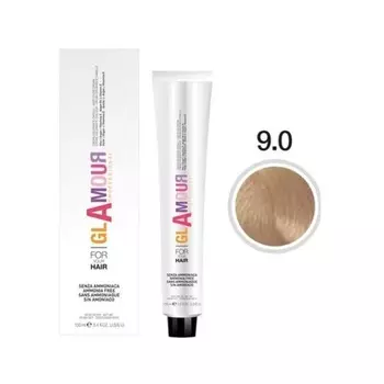 Крем-краска для волос GLAMOUR без аммиака, очень светлый блонд