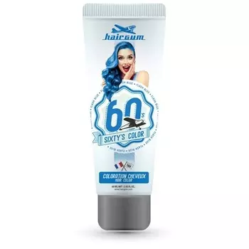 Крем-краска Flash Blue Sixty's 60 мл, Hairgum