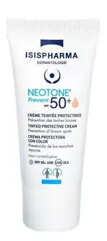 Крем-краска с фильтром для лица Isispharma Neotone Prevent SPF50+, 00 Light