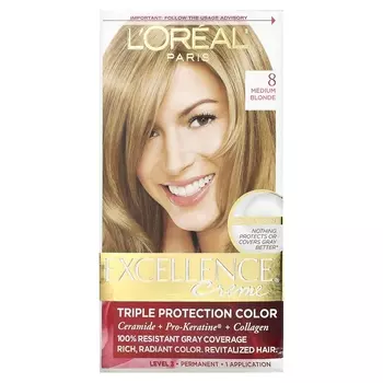 Крем L'Oral Excellence Creme Triple Protection Color 8