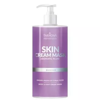 Крем-маска для кожи Ароматная слива Крем-маска для тела и ног 500 г Farmona