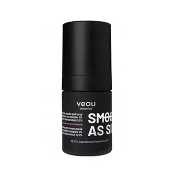 Крем-маска для кожи вокруг глаз «Гладкая как шелк», восстанавливающая и укрепляющая, 15 мл Veoli Botanica