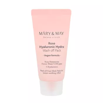 Крем-маска для лица Mary & May Rose Hyaluronic, 30 гр
