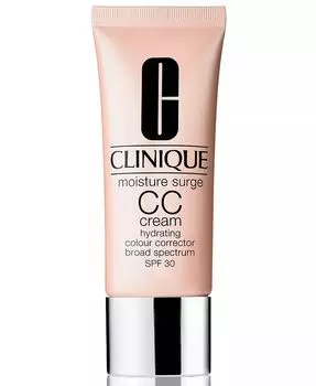 Крем Moisture Surge CC, корректирующий цвет кожи, широкий спектр SPF 30, 1,4 унции Clinique, цвет Light