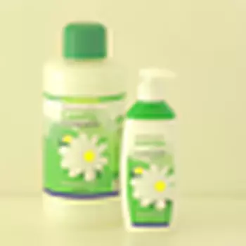 Крем-мыло Herbacin Ромашка 200 мл и сменный блок 1000 мл