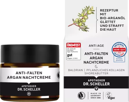 Крем ночной против морщин аргана 50 мл. Dr. Scheller
