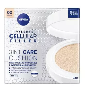 Крем-основа для лица Nivea Hyaluron Cellular Filler, Naturalny