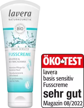 Крем-основа для ног чувствительная 75 мл lavera