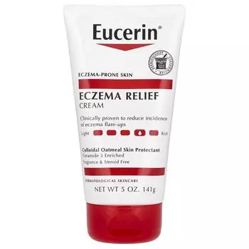 Крем от экземы, без отдушек, 5 унций (141 г) Eucerin