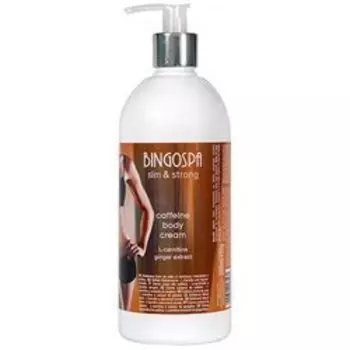 Крем от целлюлита с кофеином и имбирем, 500 мл Bingospa