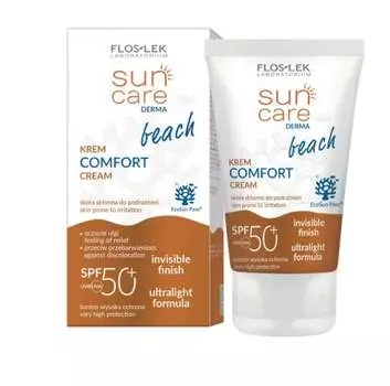 Крем от раздражения SPF50+, 50 мл Floslek, Sun Care Beach