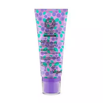 Крем-пенка для очищения лица Anti-Ox Wild Blueberry Cream 100 мл Natura Siberica