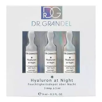 Крем против морщин Ampollas efecto lifting hyaluron at night Dr. grandel, 3 шт