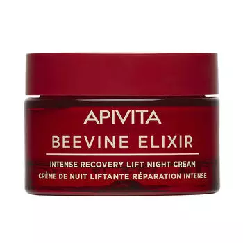 Крем против морщин Beevine elixir crema de noche lift recuperacin intensa Apivita, 50 мл