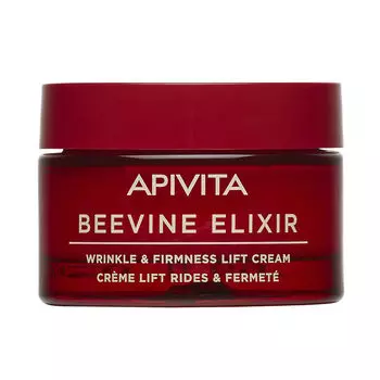 Крем против морщин Beevine elixir crema lift arrugas & firmeza textura ligera Apivita, 50 мл