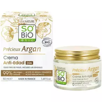 Крем против морщин Crema De Da Antiedad Con Acido Hialuronico Y Argn Sobio, 500 мл