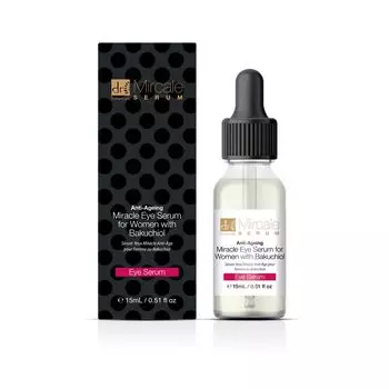 Крем против морщин Miracle srum antienvejecimiento de ojos con bakuchiol Dr. botanicals, 15 мл