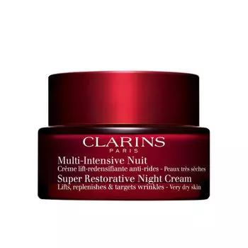 Крем против морщин Multi intensive noche crema pieles secas Clarins, 50 мл