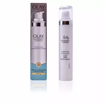 Крем против морщин Regenerist luminous crema iluminadora spf20 Olay, 50 мл