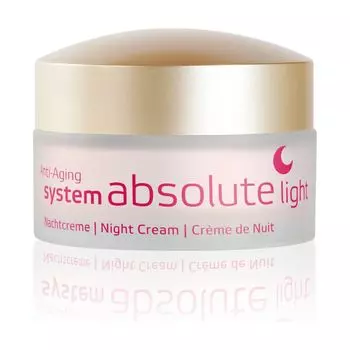 Крем против морщин System absolut crema facial de noche light Annemarie brlind, 50 мл