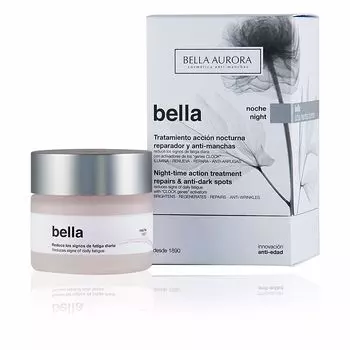 Крем против пятен на коже Bella noche tratamiento accin nocturna reparador y anti-manchas Bella aurora, 50 мл