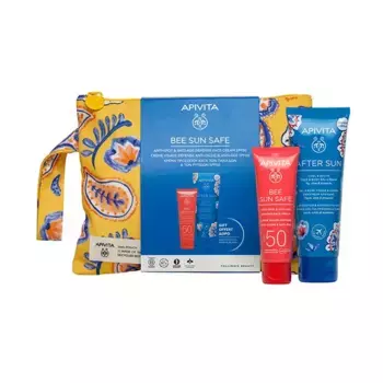 Крем против пятен SPF50 и после загара Neceser Bee Sun Safe Apivita, 1 UD