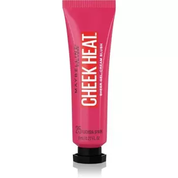 Крем-румяна Maybelline Face Studio Cheek Heat оттенка 25 Fuchsia Spark 10 мл