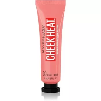 Крем-румяна Maybelline Face Studio Cheek Heat оттенка 30 Coral Ember 10 мл
