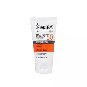 Крем с фотозащитой spf50+ для кожи с пигментацией, 50 мл Eptaderm Epta spot