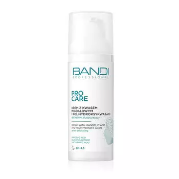 Крем с миндальной кислотой и полигидроксикислотами для лица, 50 мл Bandi Professional pro care