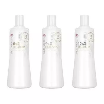 Крем с перекисью водорода, 1000 мл Wella Professionals Blondor Freelights