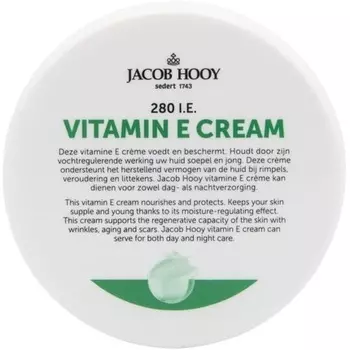 Крем с витамином Е 140 г, Jacob Hooy