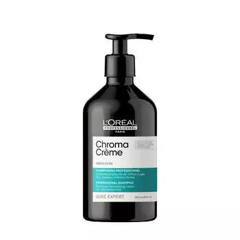 Крем-Шампунь для волос с нейтрализующим красным оттенком chroma crme red tones neutralizing cream for dark brown to black hair LOral Professionnel Paris, 500 мл