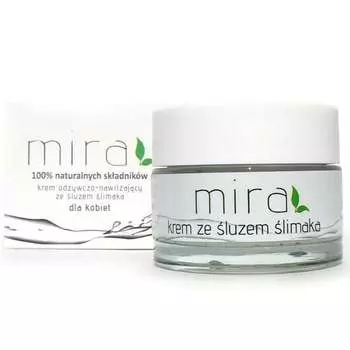 Крем со слизью улитки, 50 г Mira