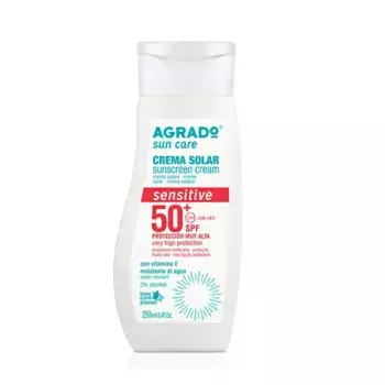 Крем солнцезащитный Spf 50+ Sensitive Agrado, 100 ml