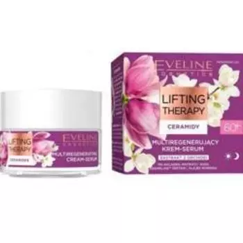 Крем-сыворотка EVELINE Lifting Therapy 60+ 50мл, Eveline Cosmetics