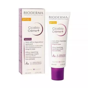 Крем успокаивающий Bioderma Cicabio SPF50, 40 мл
