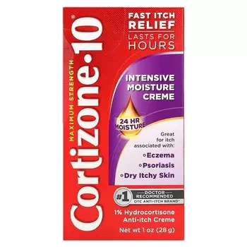 Крем увлажняющий Cortizone 10 Maximum Strength, 28 г