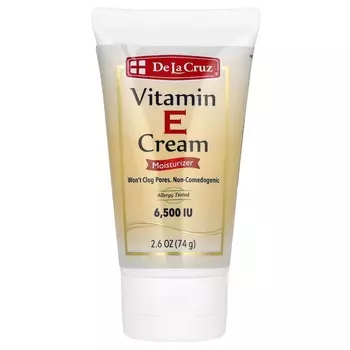 Крем увлажняющий De La Cruz с витамином Е