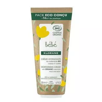 Крем увлажняющий Klorane детский, 200 мл