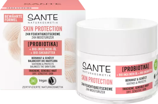 Крем увлажняющий Кожа 50мл SANTE NATURKOSMETIK