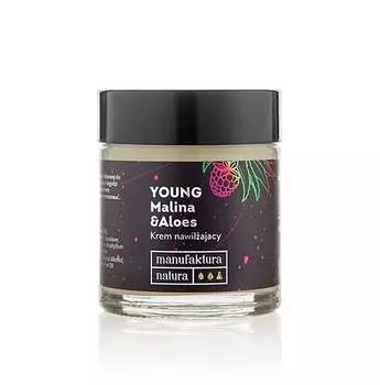 Крем увлажняющий малина и алоэ 30 мл MANUFAKTURA NATURA YOUNG
