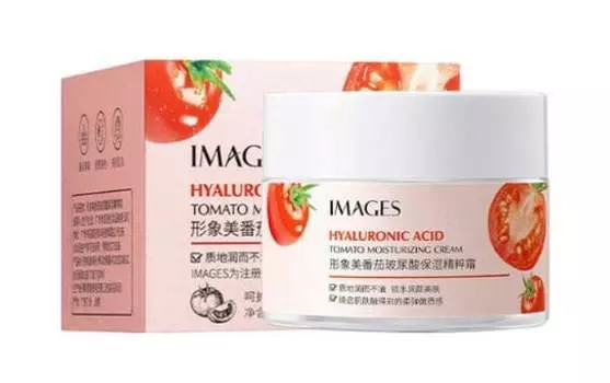 Крем увлажняющий с гиалуроновой кислотой и томатом, 50г Images, Inna marka