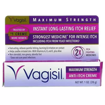 Крем Vagisil против зуда, 28 г