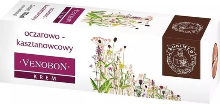 Крем Венобон гамамелис и каштан 100мл Bonimed