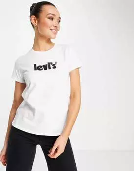 Кремовая футболка Levi's The Perfect