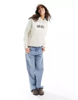 Кремовая худи Levi's с логотипом на груди, эксклюзивно для ASOS