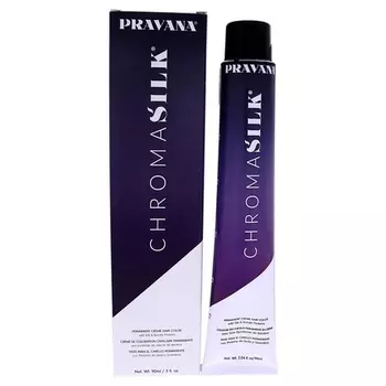 Кремовая краска для волос Chromasilk 4.20 Ярко-бежевый-коричневый, 3 унции, Pravana