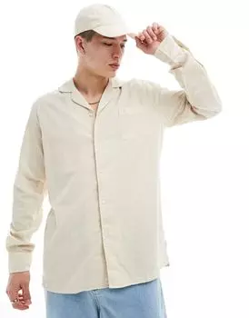 Кремовая летняя рубашка Scalpers Icon